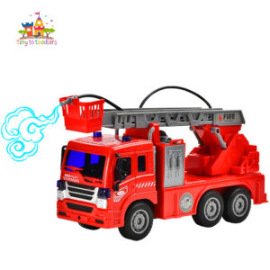 Remote Control Mini Fire Truck with Flashing Lights