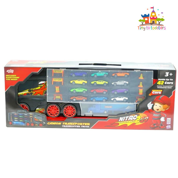 42-Slot Miniature Car Display Lorry - Image 4