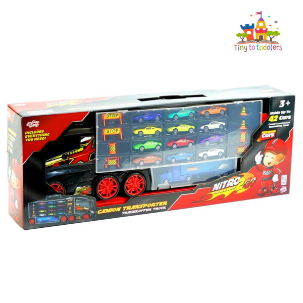 42-Slot Miniature Car Display Lorry - Image 3