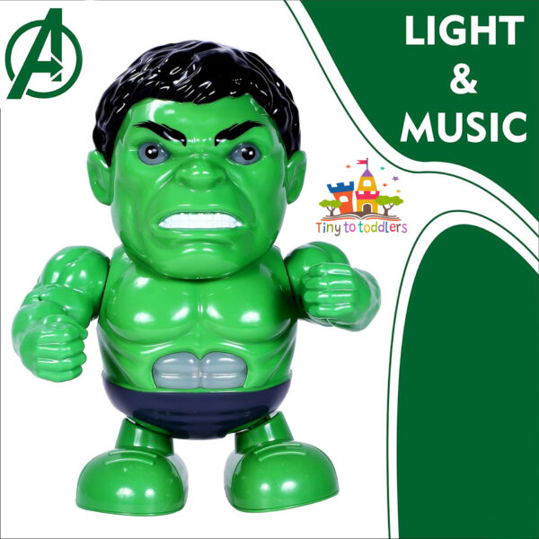 Hulk Smash Dance Party: Light and Sound Toy - Image 4