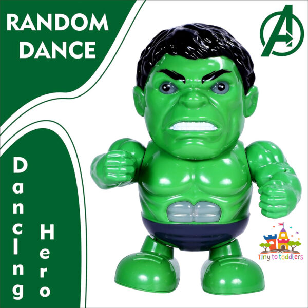 Hulk Smash Dance Party: Light and Sound Toy - Image 3