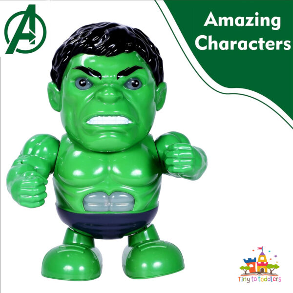 Hulk Smash Dance Party: Light and Sound Toy - Image 2