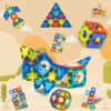 Colourful Magic Magnetic Blocks - 71 Piece Set - Image 2