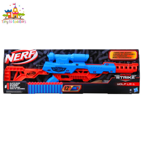 NERF Rifle Toy Gun with Manual Loading System - Image 4