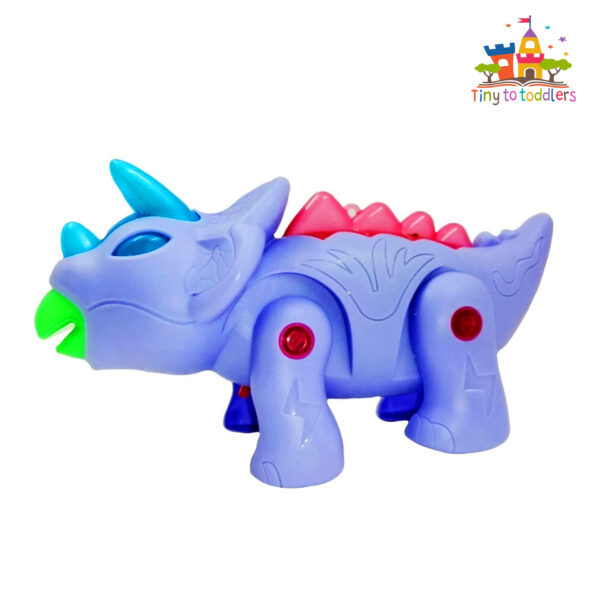 Glowing Dino Interactive Electric Pet with Roaring Sounds - Image 3