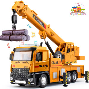 Die-Cast Metal Crane Model