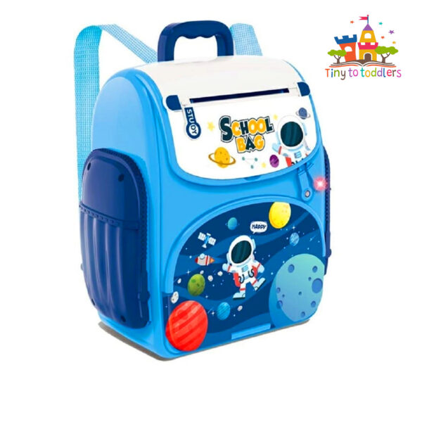 Galaxy Expedition Backpack Piggy Bank for Kids & Space Fans"