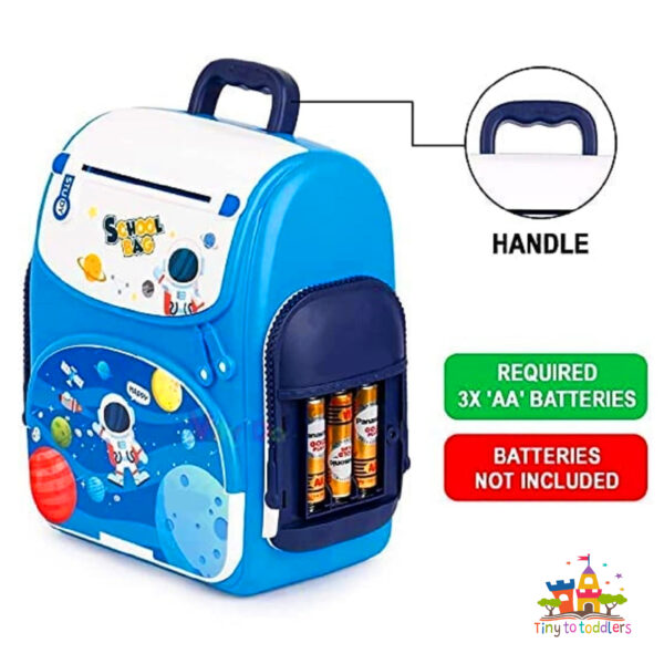 Galaxy Expedition Backpack Piggy Bank for Kids & Space Fans" - Image 4