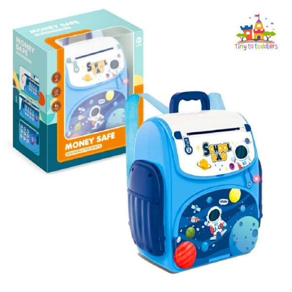 Galaxy Expedition Backpack Piggy Bank for Kids & Space Fans" - Image 6