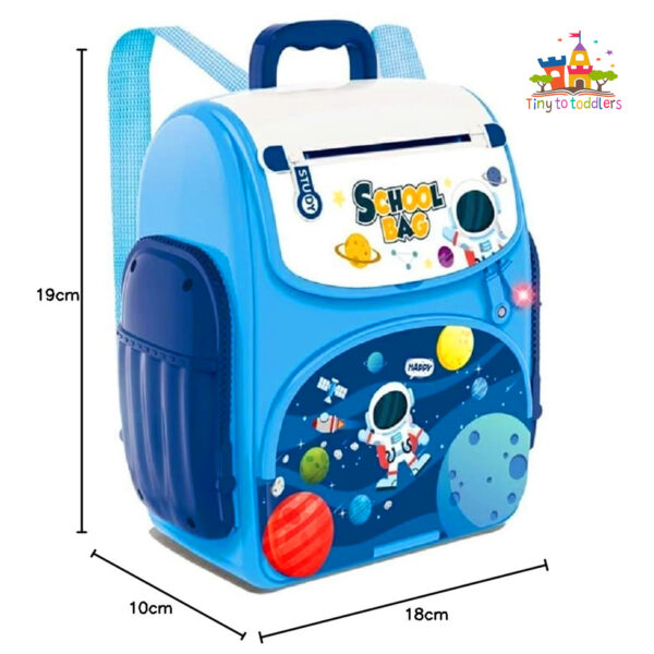 Galaxy Expedition Backpack Piggy Bank for Kids & Space Fans" - Image 5