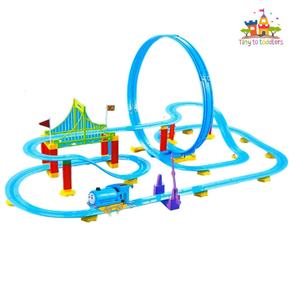 Thomas & Friends 86-Piece Train Track Set with Power Train