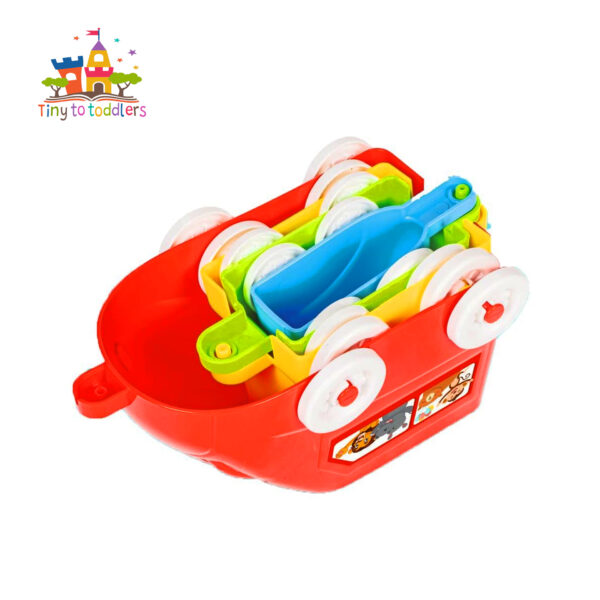 Stack, Link, and Play: 3-in-1 Train Stacker Toy - Image 2
