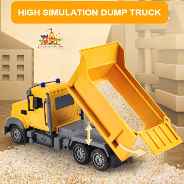 Remote Control Construction Dumper with Hydraulic Lift - Image 5