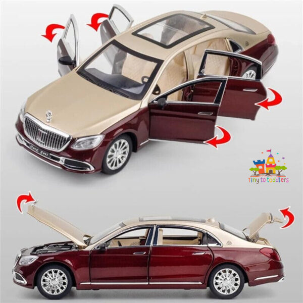 Maybach Luxury Die-Cast Car Model - Image 3