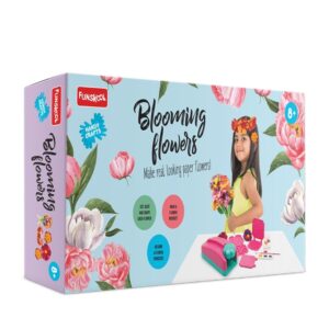 art and craft set for making paper flowers.