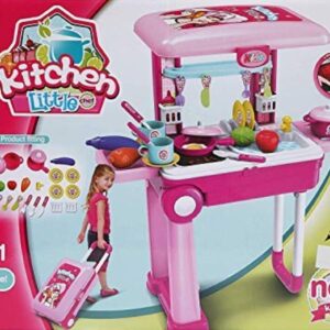 Foldable kitchen set