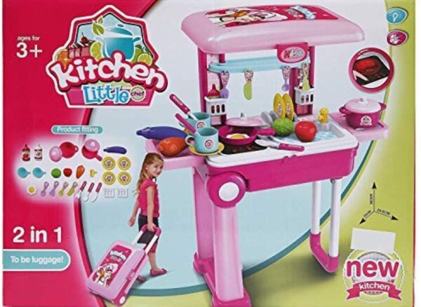Foldable kitchen set