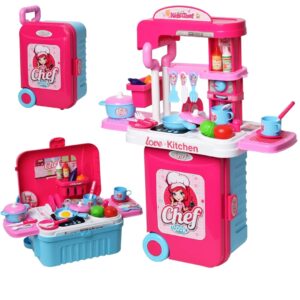 Kitchen in suitcase