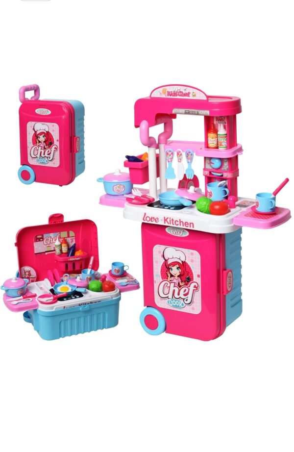Kitchen in suitcase
